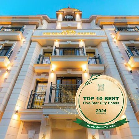 Residence City Garden - Certificate Of Excellence Top 10 Best Five-Stars City Hotels For 2024 Awarded By Htif Plovdiv Ngoại thất bức ảnh